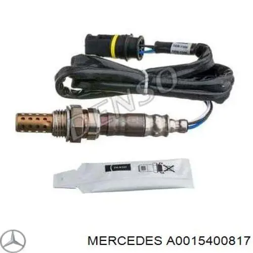 Sonda lambda, sensor de oxígeno antes del catalizador izquierdo Mercedes A0015400817