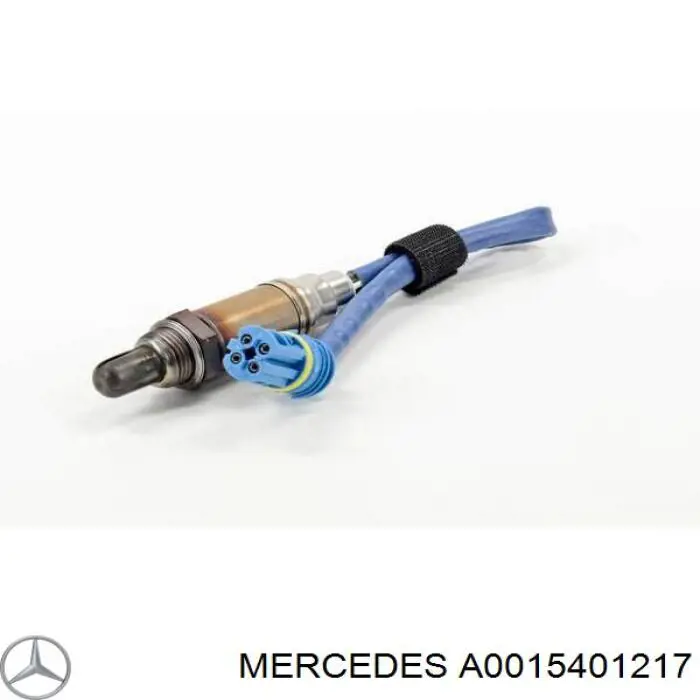 A0015401217 Mercedes sonda lambda, sensor de oxígeno despues del catalizador izquierdo