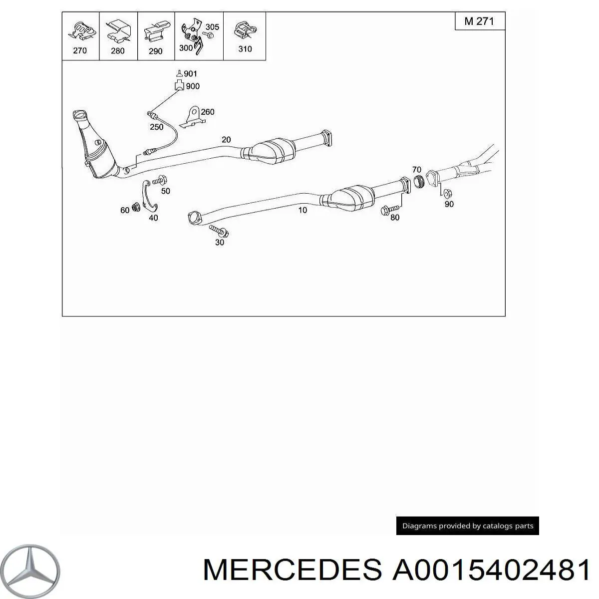  A0015402481 Mercedes