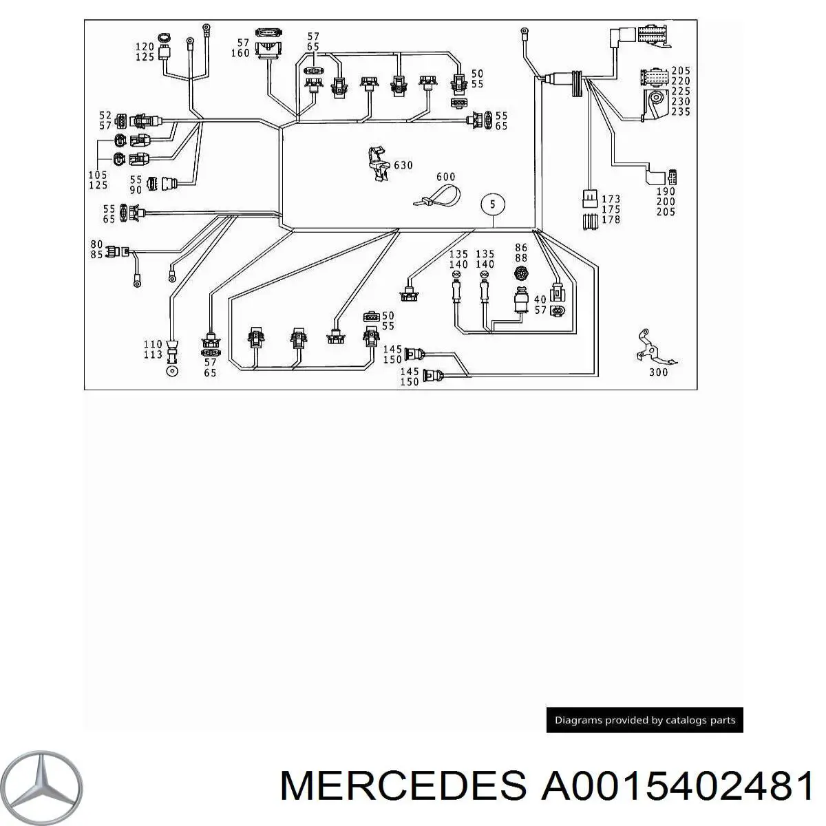 A0015402481 Mercedes 
