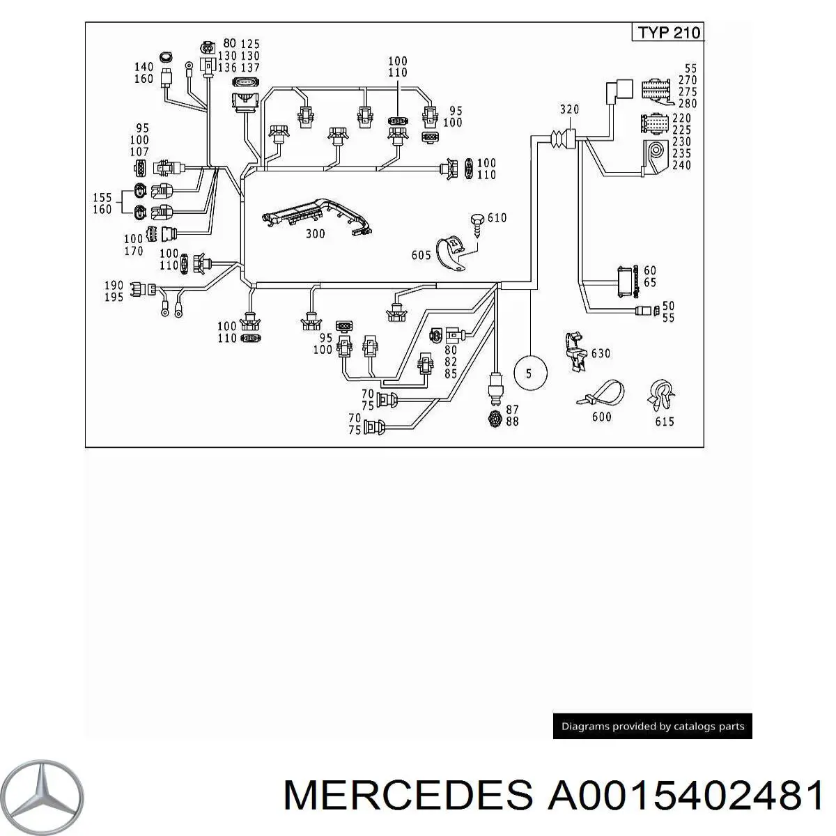  Mercedes A0015402481 precio, desde 8,70 EUR