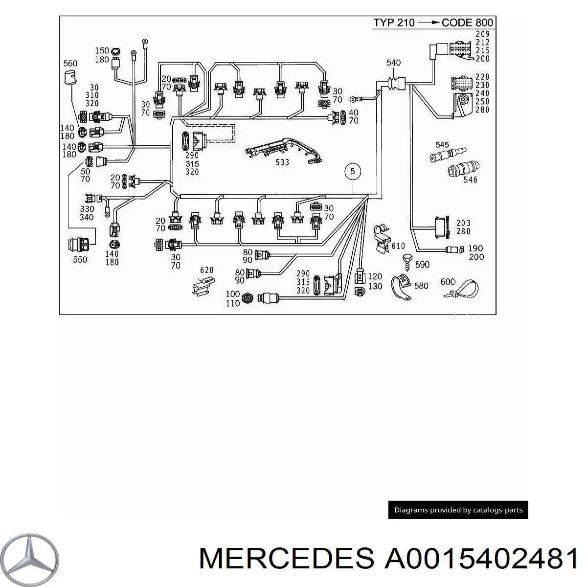 A0015402481 Mercedes