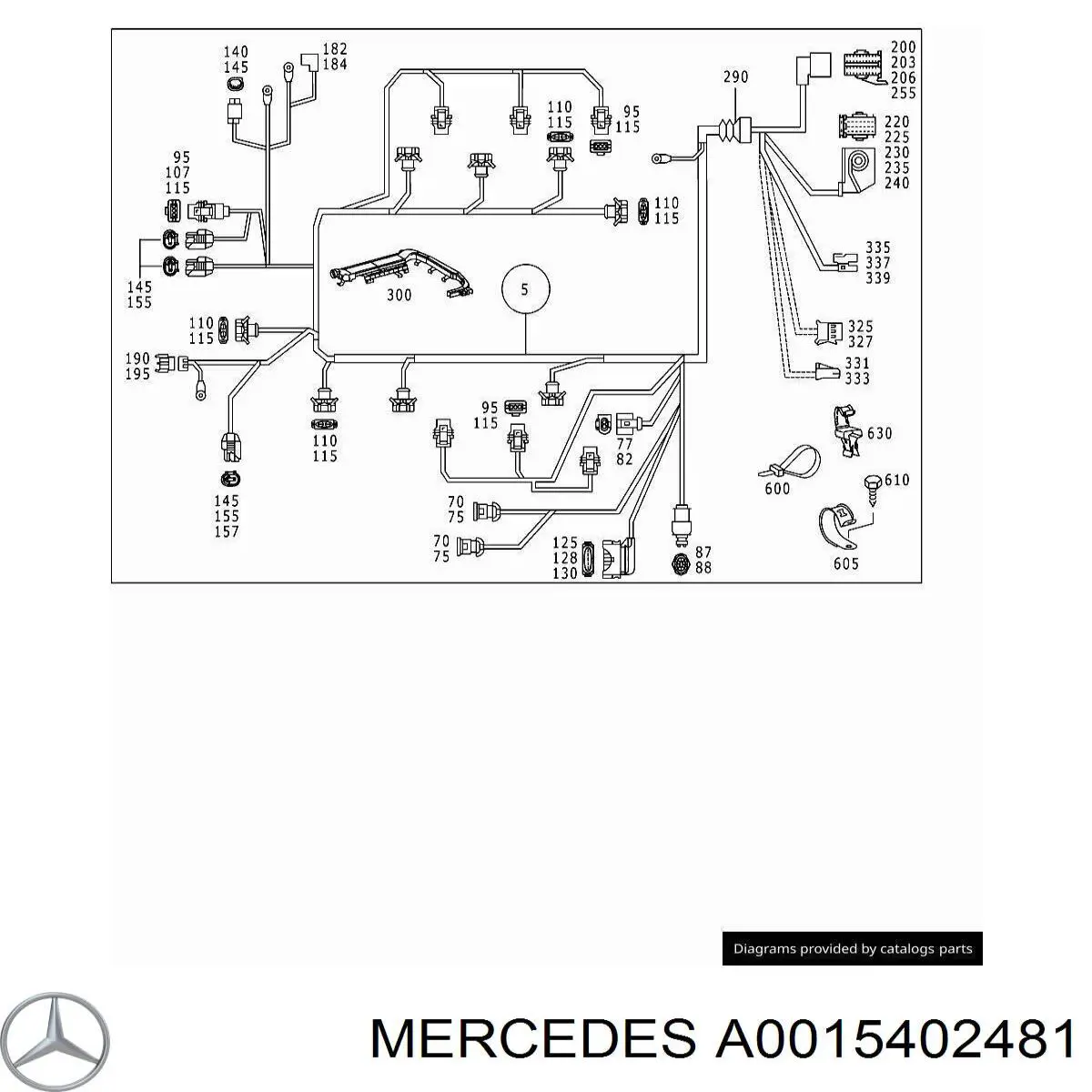  Mercedes A0015402481 precio, desde 8,70 EUR