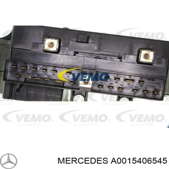 A0015406545 Mercedes conmutador en la columna de dirección completo