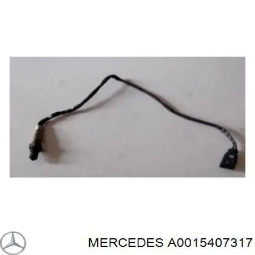 A0015407317 Mercedes Sonda lambda, sensor de oxígeno después del catalizador derecho