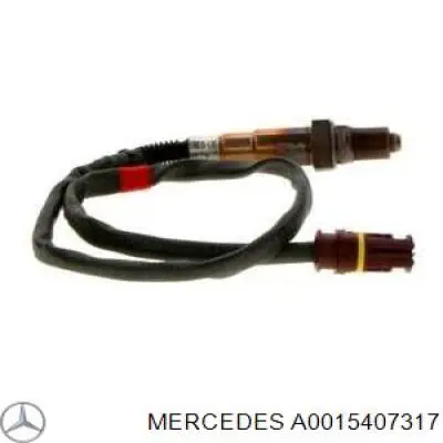 A0015407317 Mercedes sonda lambda, sensor de oxígeno despues del catalizador derecho