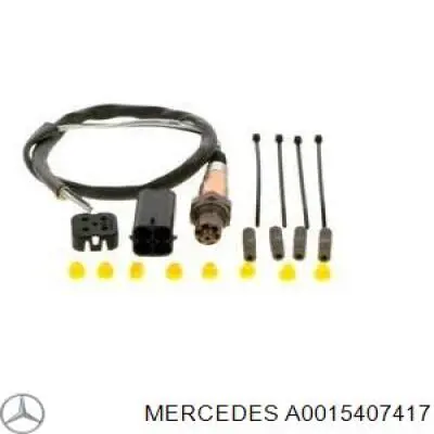 Sonda lambda, sensor de oxígeno antes del catalizador izquierdo Mercedes A0015407417 precio, desde 48,63 EUR