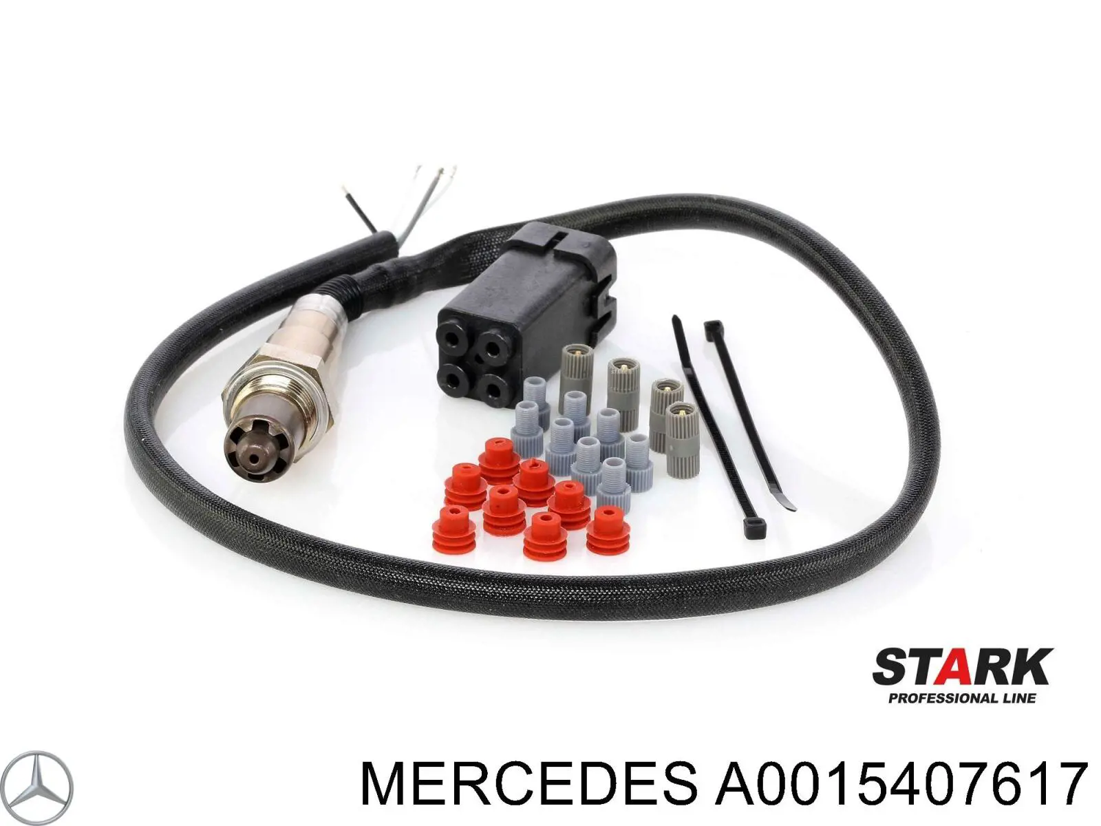 Sonda lambda, sensor de oxígeno después del catalizador izquierdo A0015407617 Mercedes