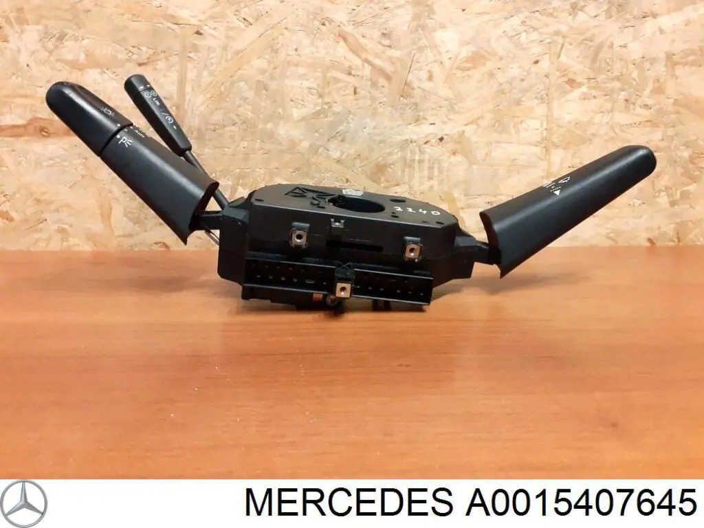 A0015407645 Mercedes conmutador en la columna de dirección completo