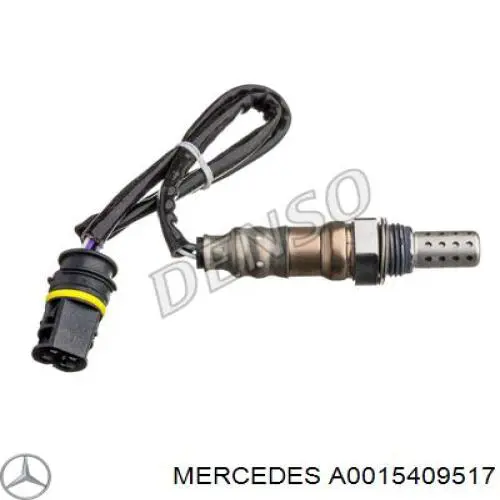 A0015409517 Mercedes sonda lambda, sensor de oxígeno despues del catalizador izquierdo