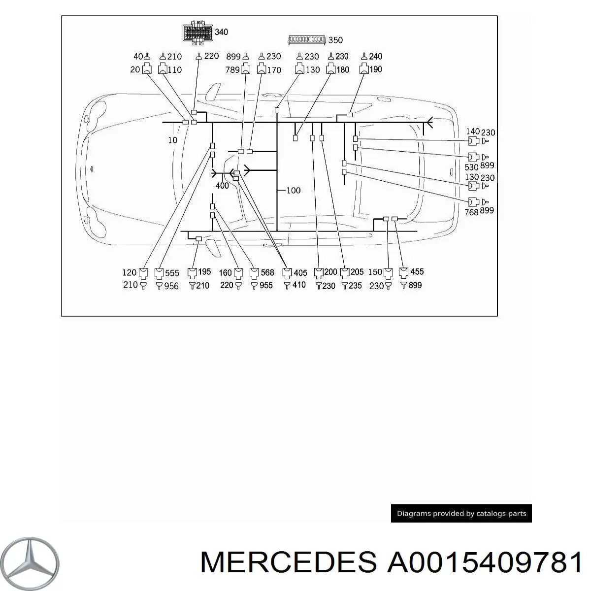  Mercedes A0015409781 precio, desde 5,63 EUR