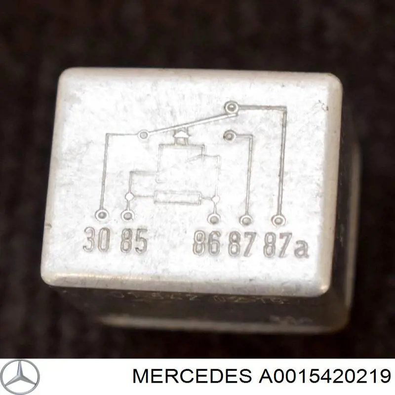 A0015420219 Mercedes Relé eléctrico multifuncional
