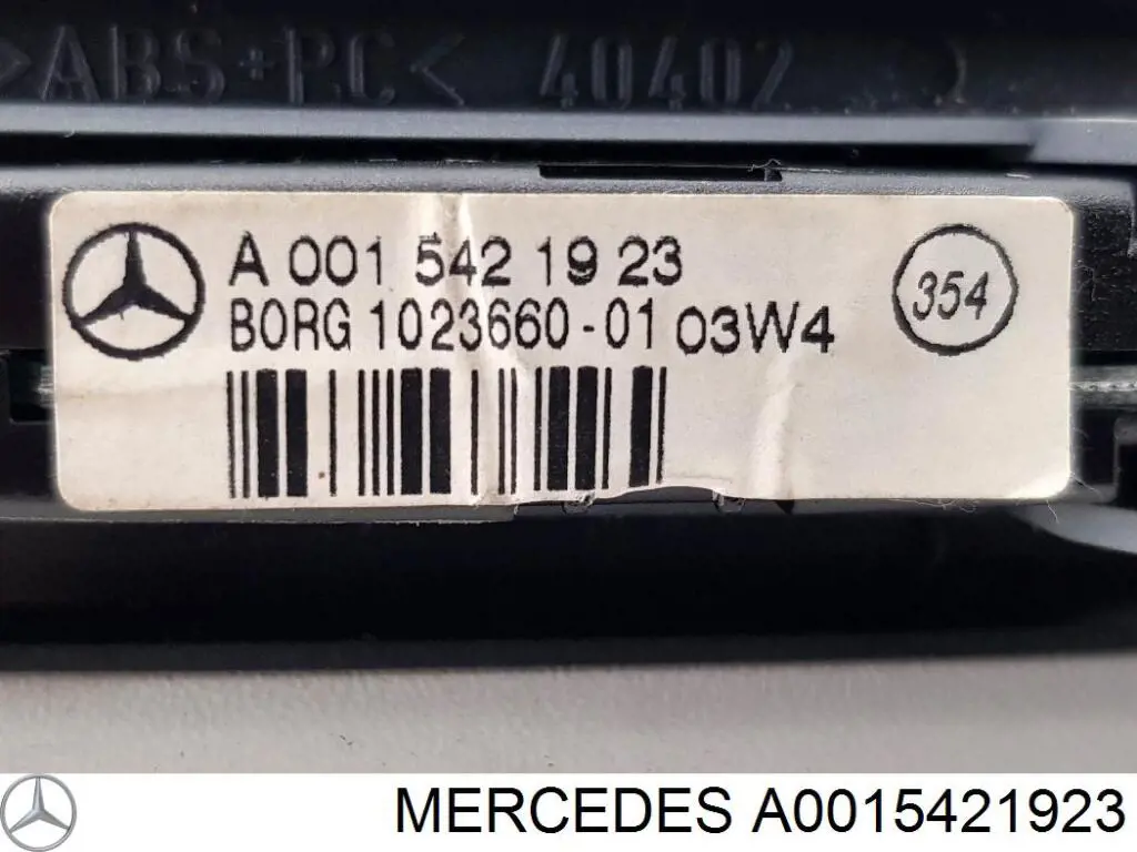 A0015421923 Mercedes