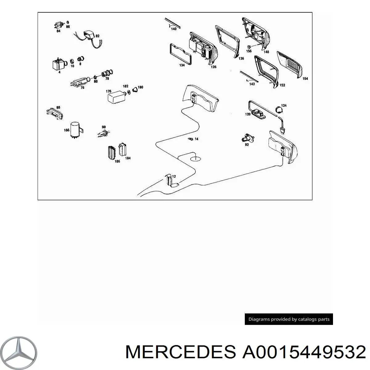 Comprar A0015449532 Mercedes Relé de intermitentes