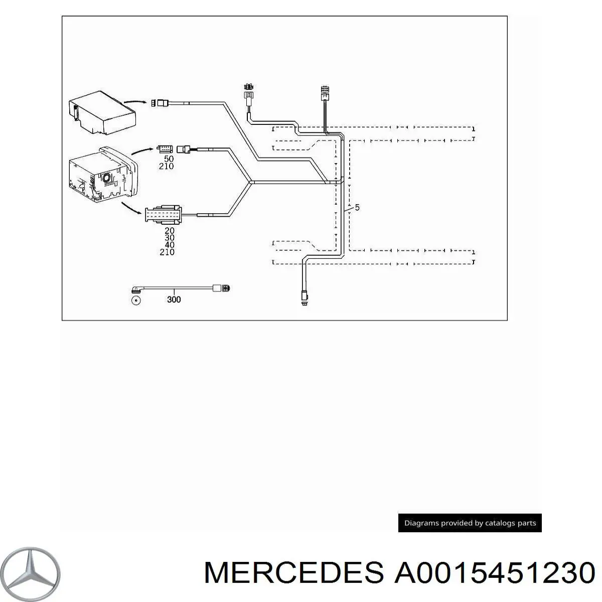 A0015451230 Mercedes