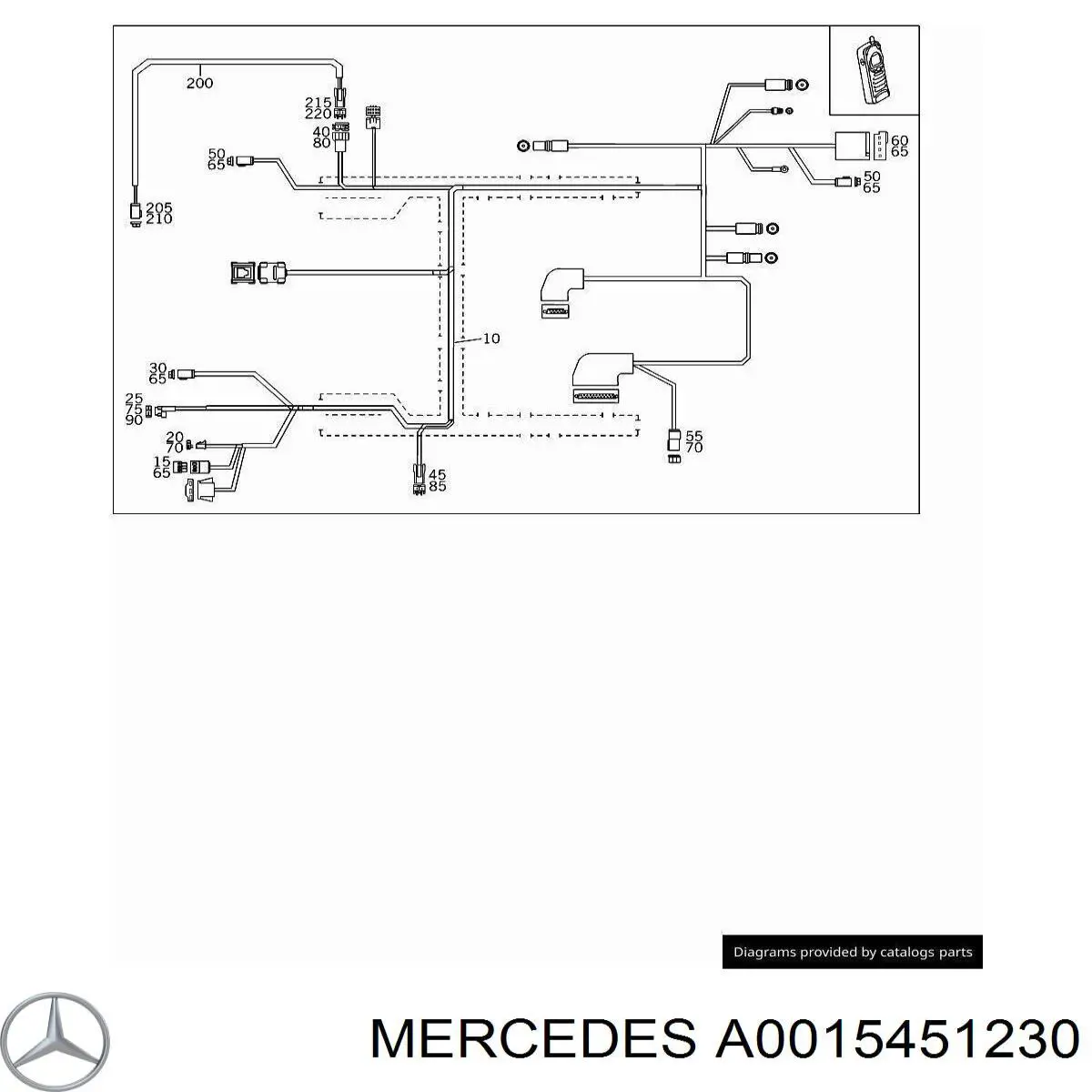  Mercedes A0015451230 precio, desde 8,05 EUR