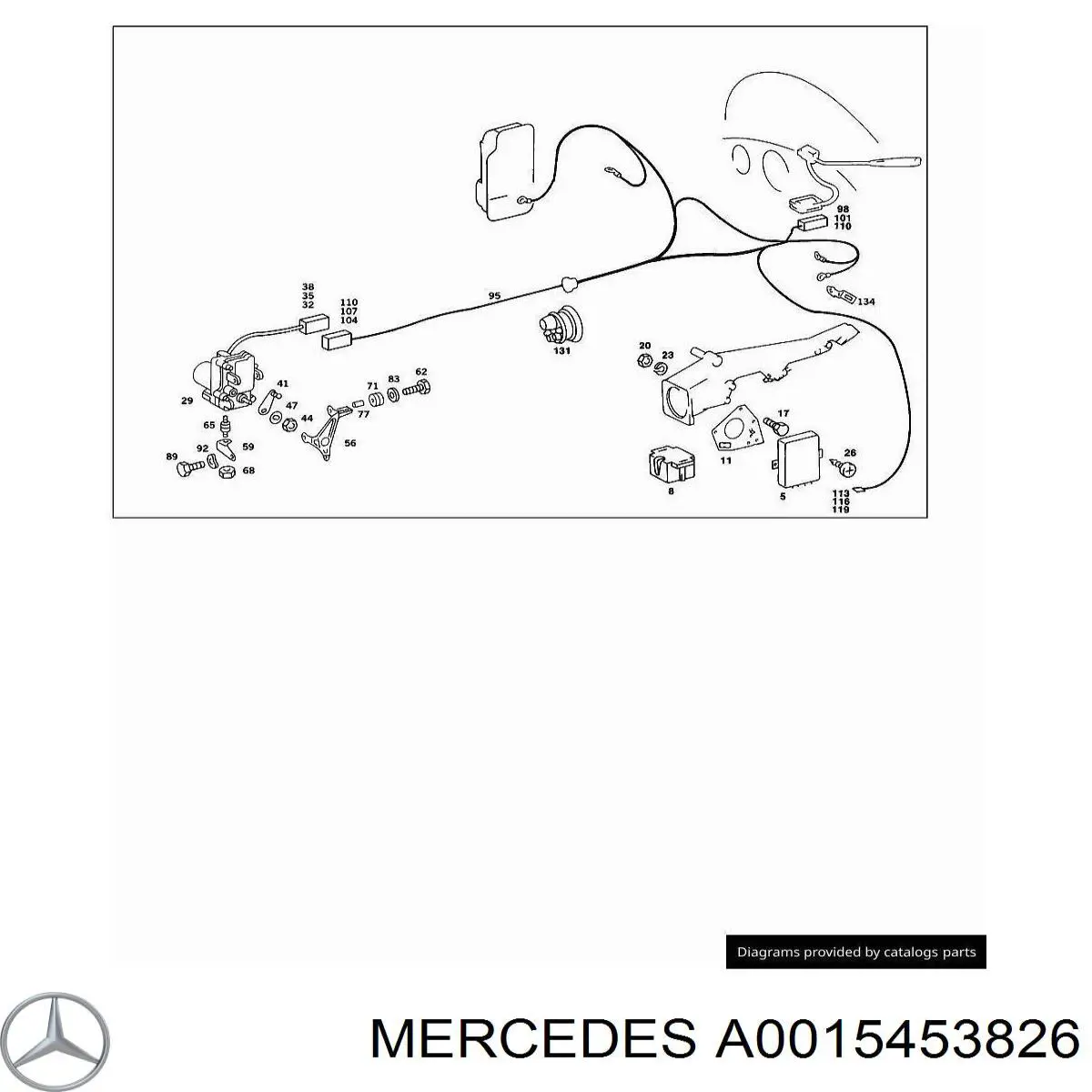  Mercedes A0015453826 precio, desde 5,48 EUR