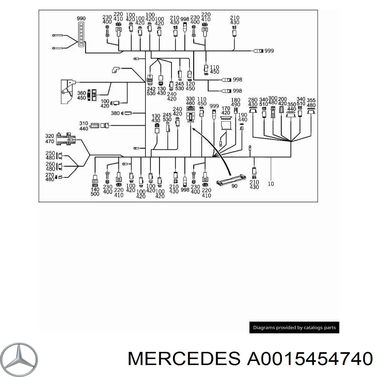  Mercedes A0015454740 precio, desde 7,20 EUR