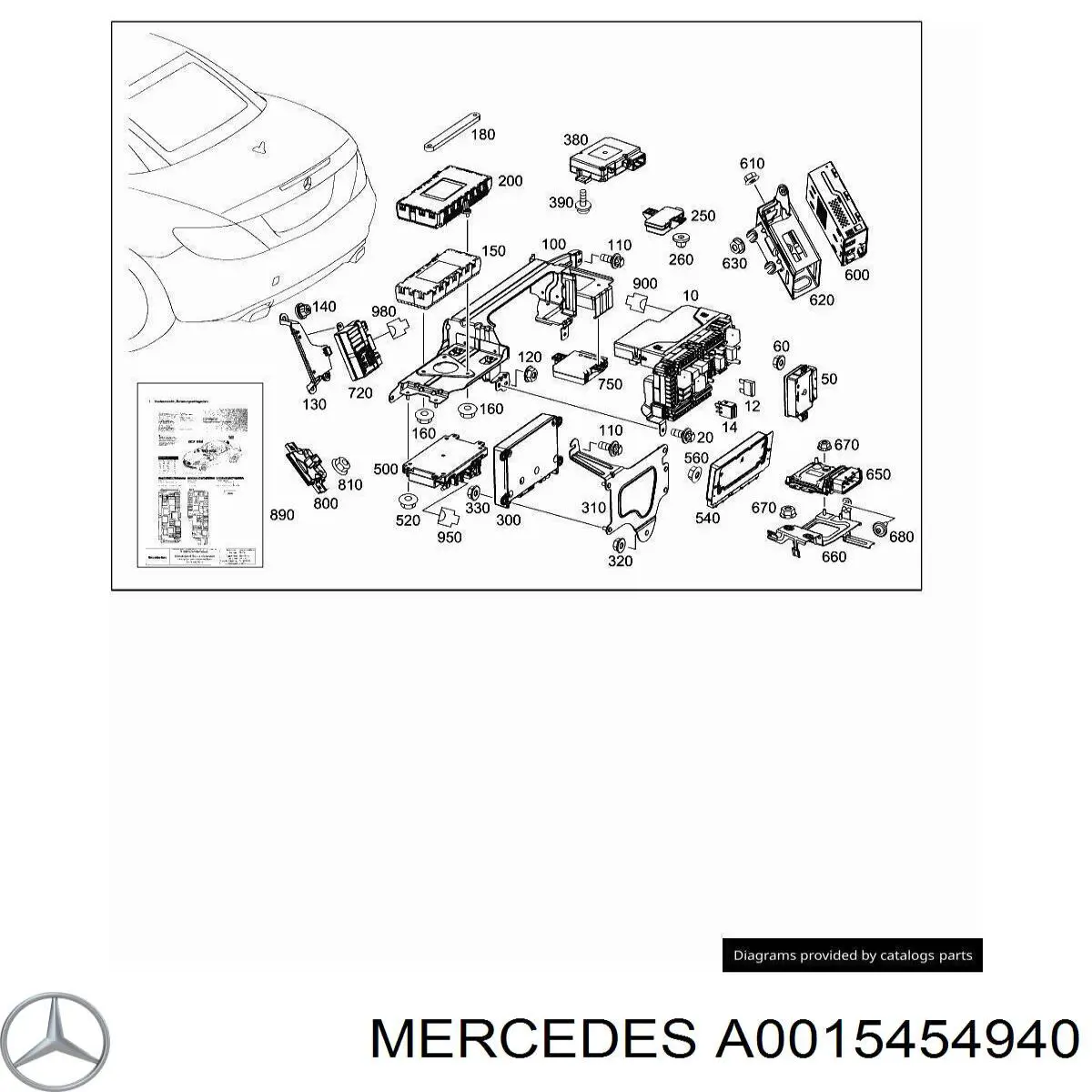 A0015454940 Mercedes