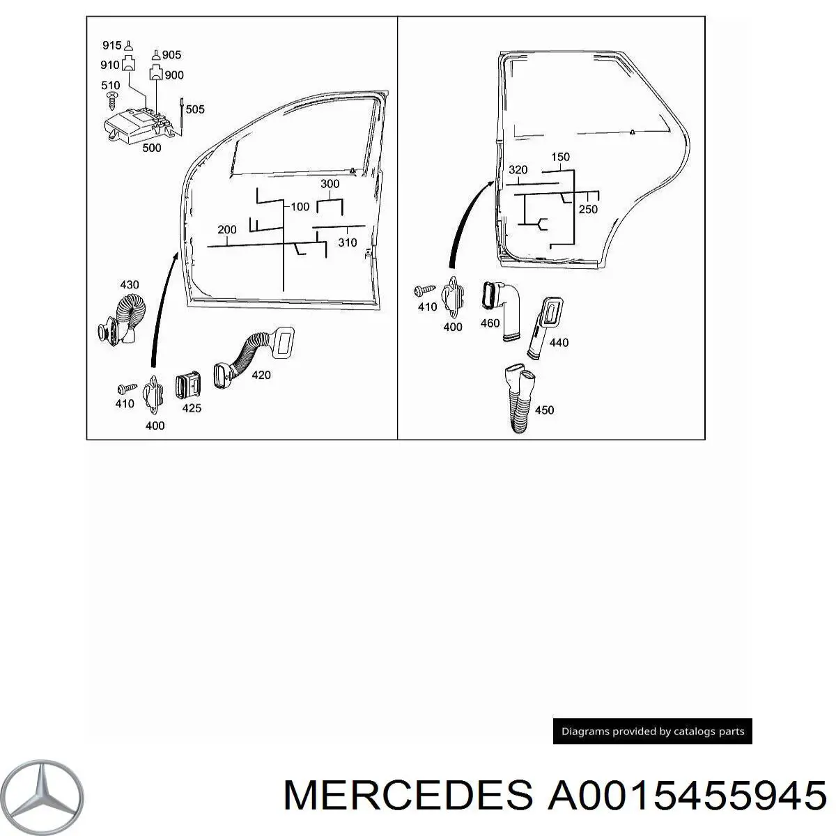 A0015455945 Mercedes 