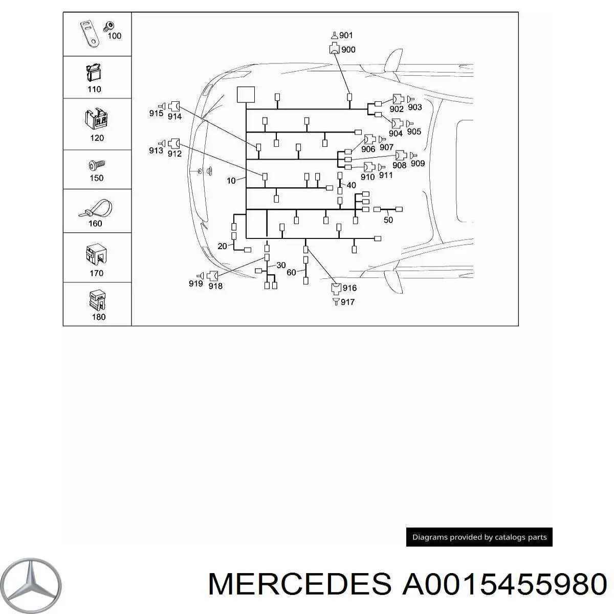  Mercedes A0015455980 precio, desde 7,05 EUR