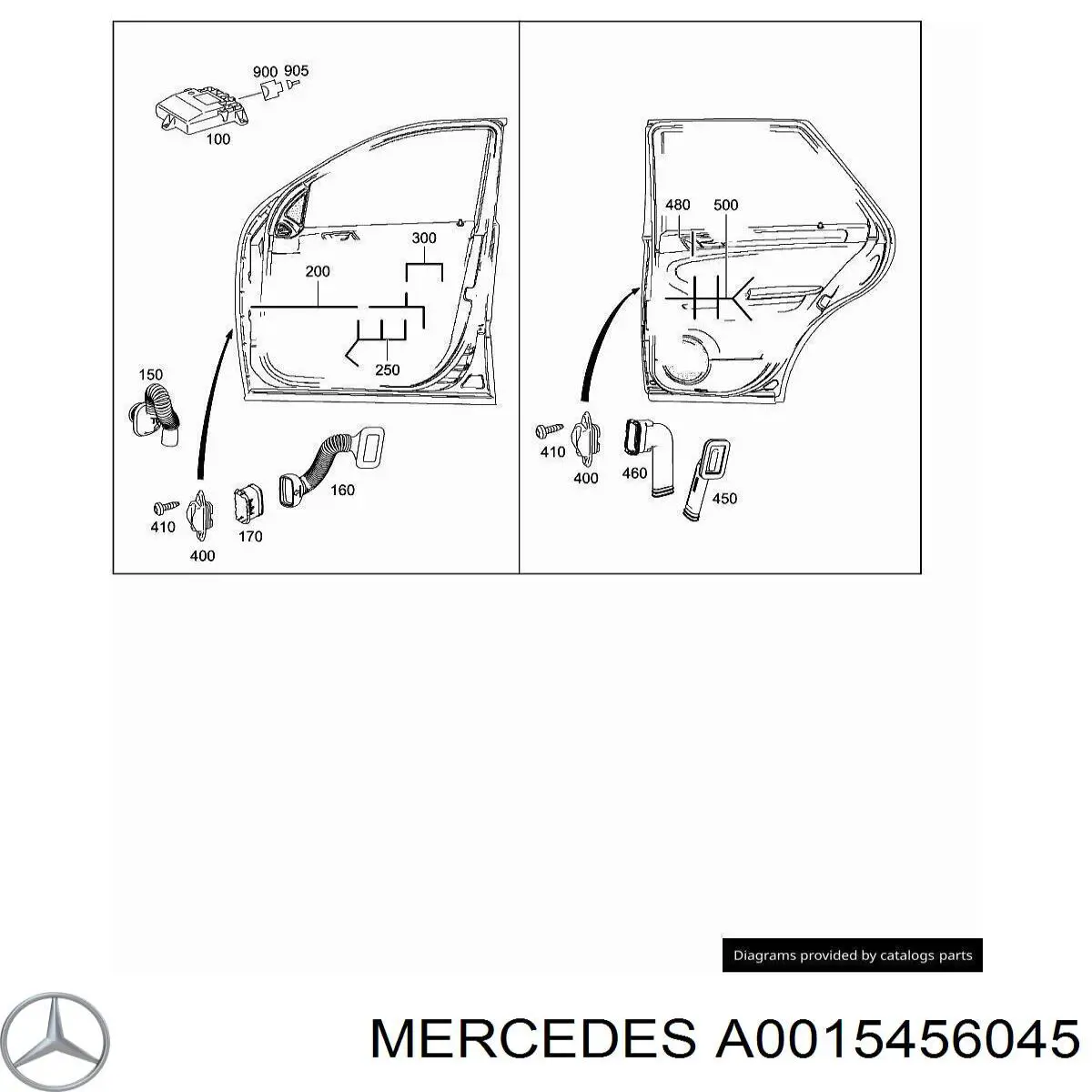 A0015456045 Mercedes 