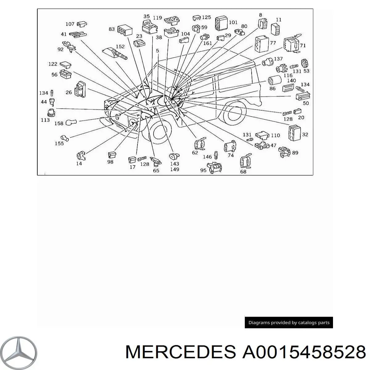 Mercedes A0015458528 precio, desde 6,50 EUR