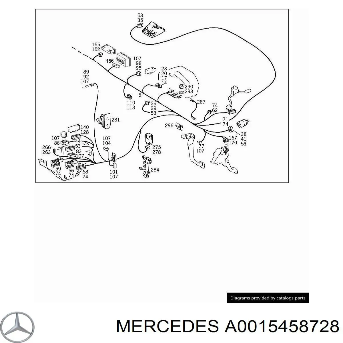  Mercedes A0015458728