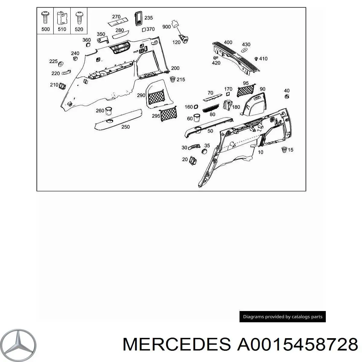 A0015458728 Mercedes 