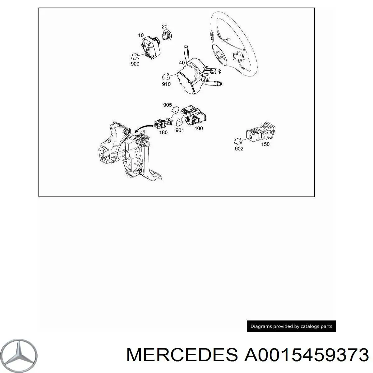 A0015459373 Mercedes 