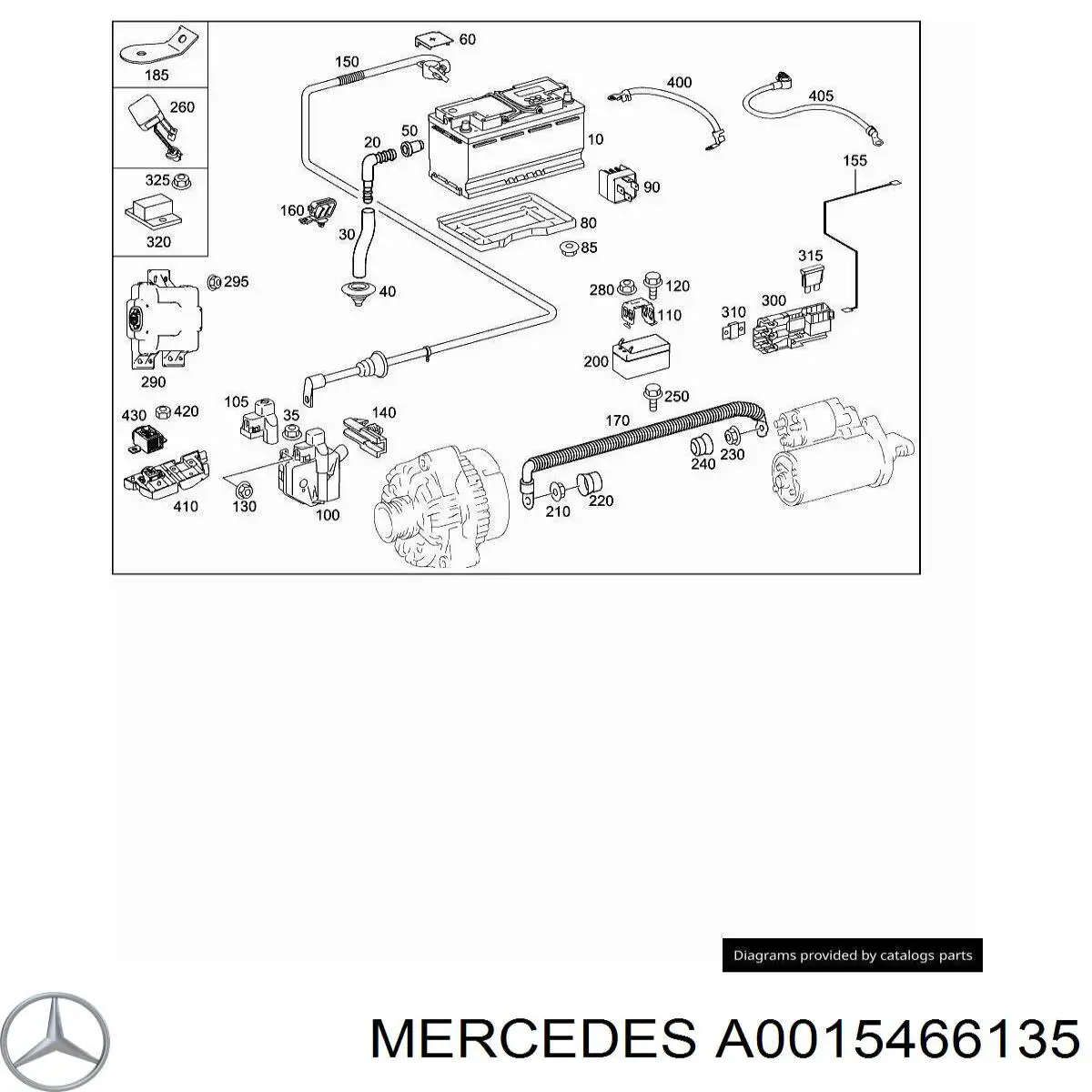  A0015466135 Mercedes