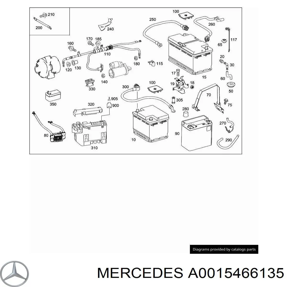  Mercedes A0015466135