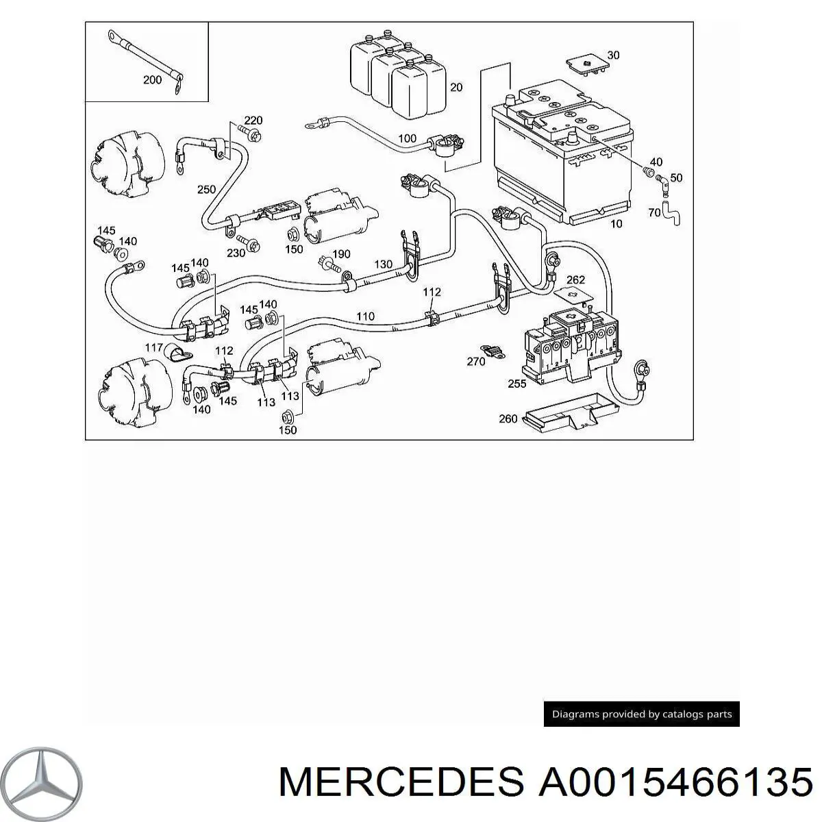  Mercedes A0015466135 precio, desde 6,90 EUR
