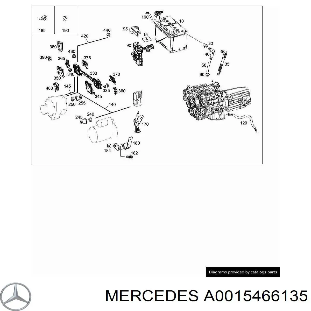  Mercedes A0015466135 precio, desde 6,90 EUR