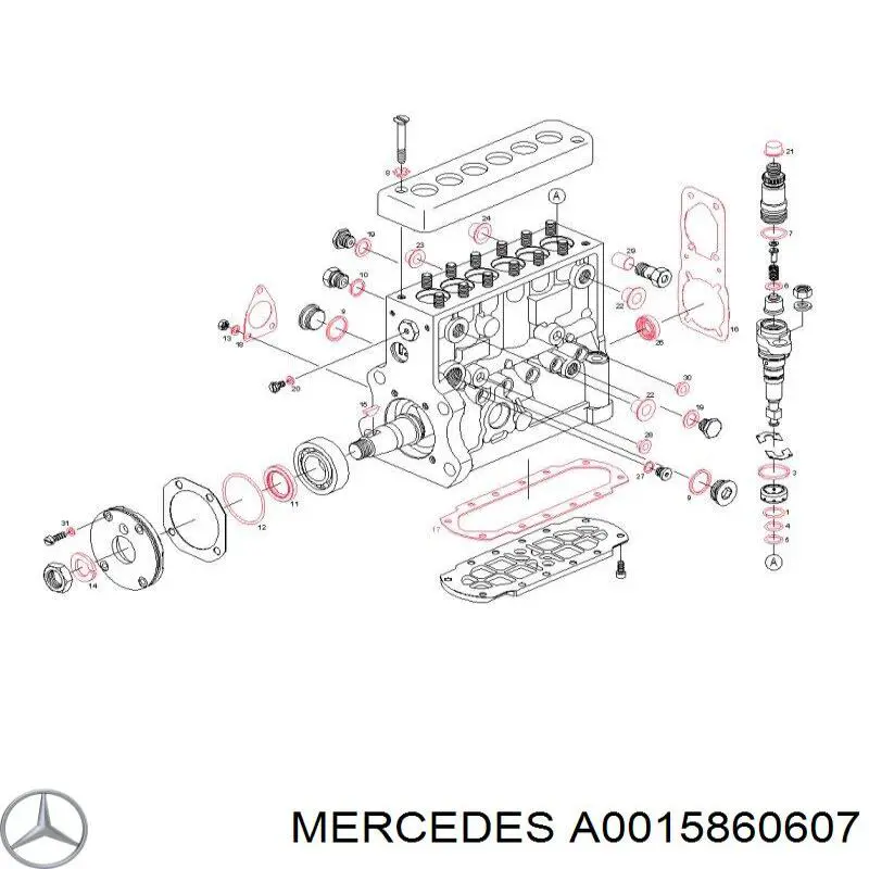 Comprar 0845240 Volvo Kit de reparación de bomba de alta presión