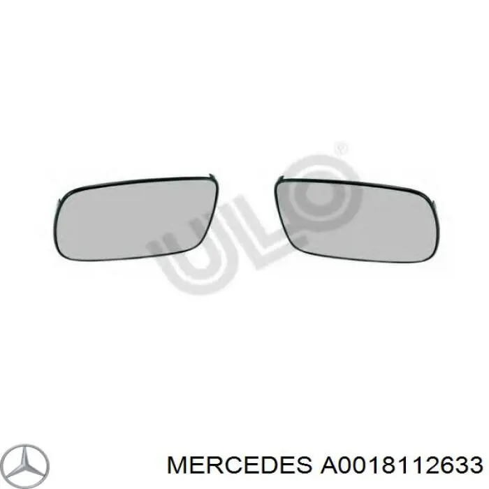 Comprar A0018112633 Mercedes Cristal de espejo retrovisor