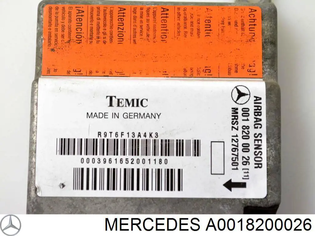 Comprar A001820212664 Mercedes Módulo de control de airbag