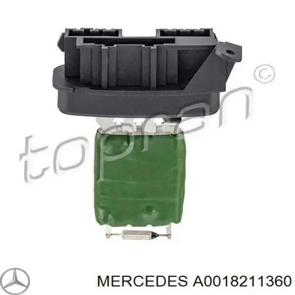 A0018211360 Mercedes resistencia de calefacción