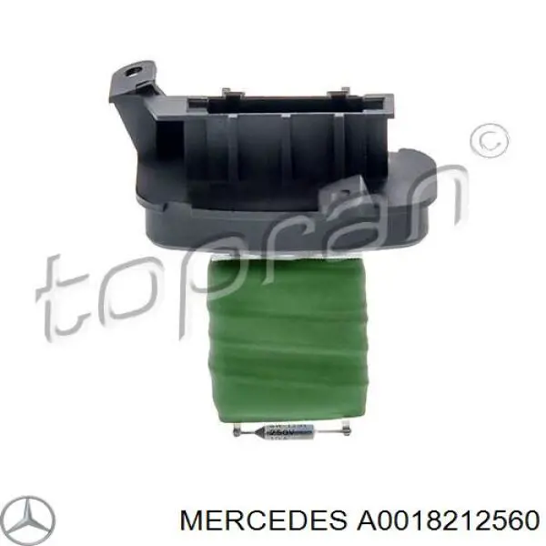 A0018212560 Mercedes resistencia de calefacción