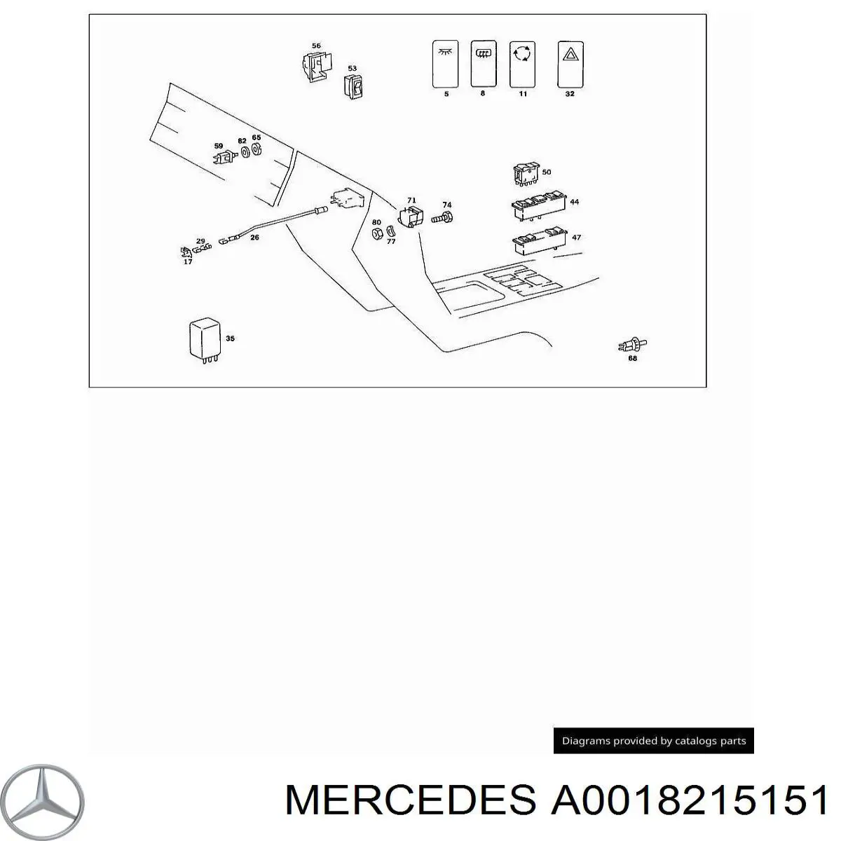 A0018215151 Mercedes