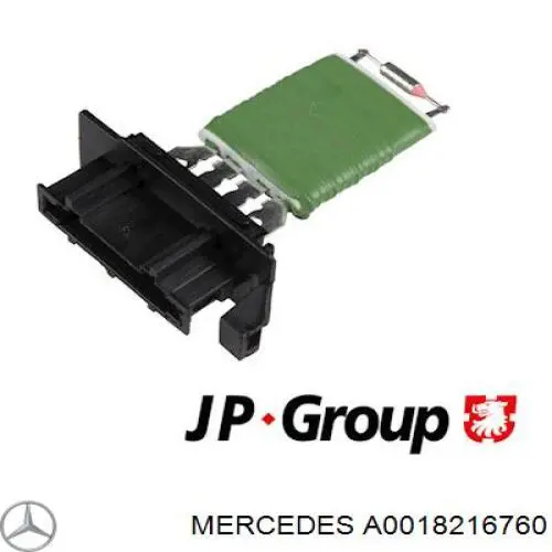 Resistencia de Ventilador Mercedes A0018216760 precio, desde 17,71 EUR