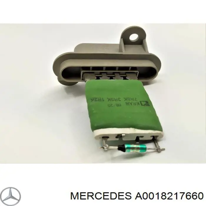 A001821766064 Mercedes resistencia de calefacción