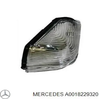 A0018229320 Mercedes luz intermitente de retrovisor exterior izquierdo
