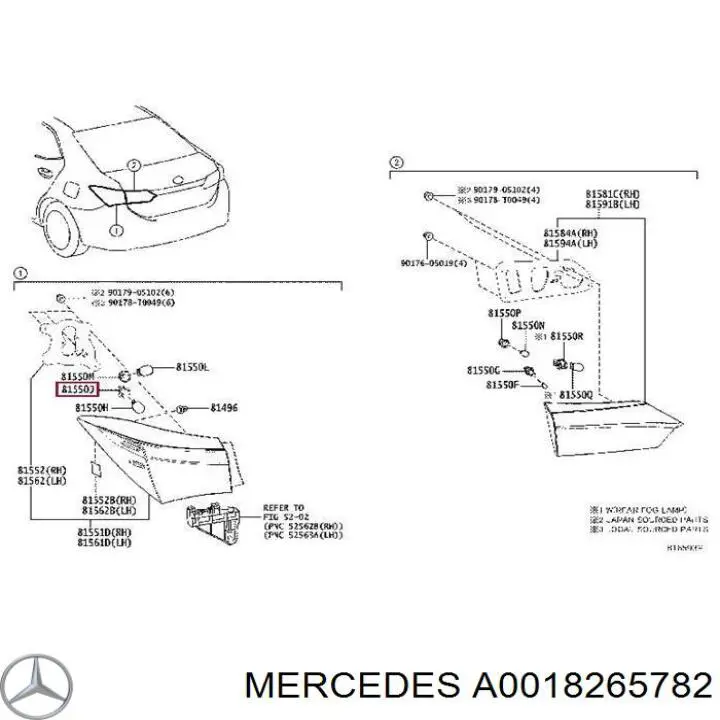 A0018265782 Mercedes