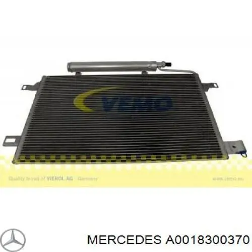 Condensador aire acondicionado A0018300370 Mercedes