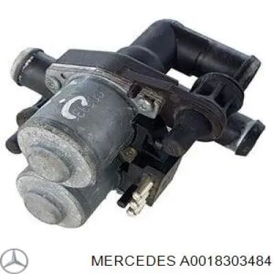 Grifo de estufa (calentador) para Mercedes CLK (C208)