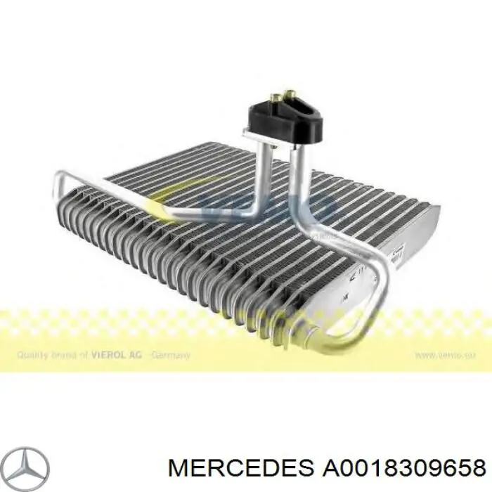 A0018309658 Mercedes evaporador, aire acondicionado