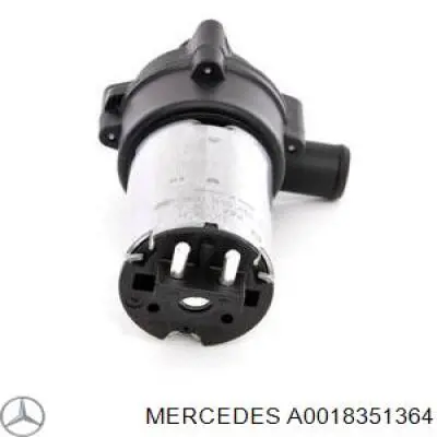 A0018351364 Mercedes bomba de agua, adicional eléctrico