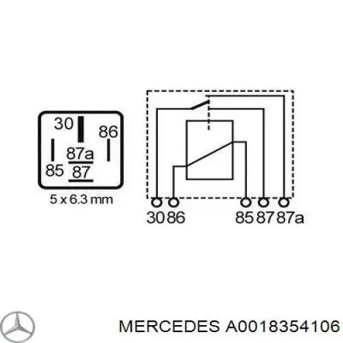 Relé de intermitentes MR63 Mahle Original