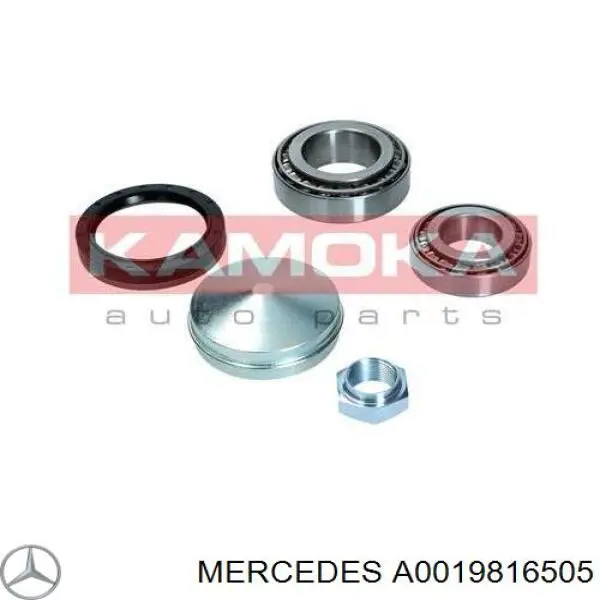 Cojinete exterior de rueda trasera A0019816505 Mercedes